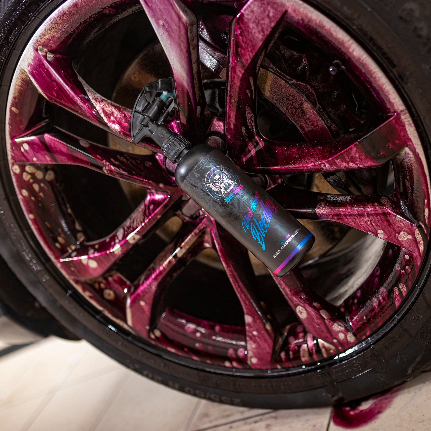 BadBoys Wheel Cleaner Bleeding